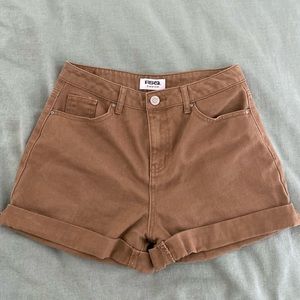 RSQ high rise mom shorts